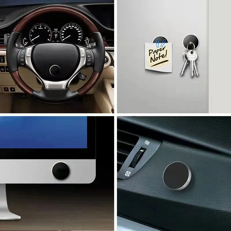 Magnetic Car Phone Holder Universal Car Phone Stand For iPhone Samsung Dashboard Wall Mounted Car Magnet Sticker