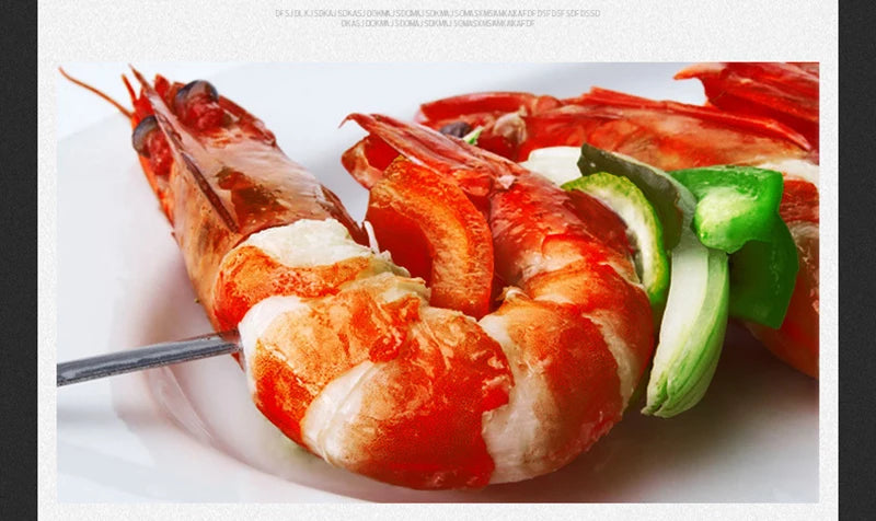 Shrimp Peeler Stainless Steel Seafood Cooking Tool Crayfish Peeler Pliers Quick Shelling and Peeling Tool