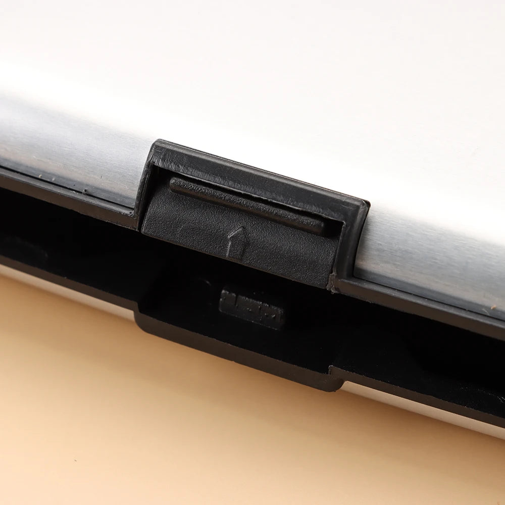 RFID Blocking Credit Card Holder Aluminum Metal Waterproof Anti-Theft Wallet Business Card Case Unisex Card Protection Holder