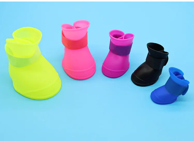 Waterproof Pet Rain Shoes for Small Meidum Dogs Walking Running Puppy Dog Boots Shih Tzu Accessories Outdoor Supplies