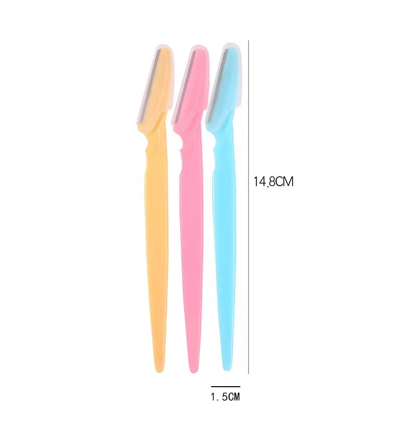 Eyebrow Trimmer Blade Women Face Shaver Portable Eye Brow Epilation Hair Removal Cutters Safety Knife Makeup Scraper