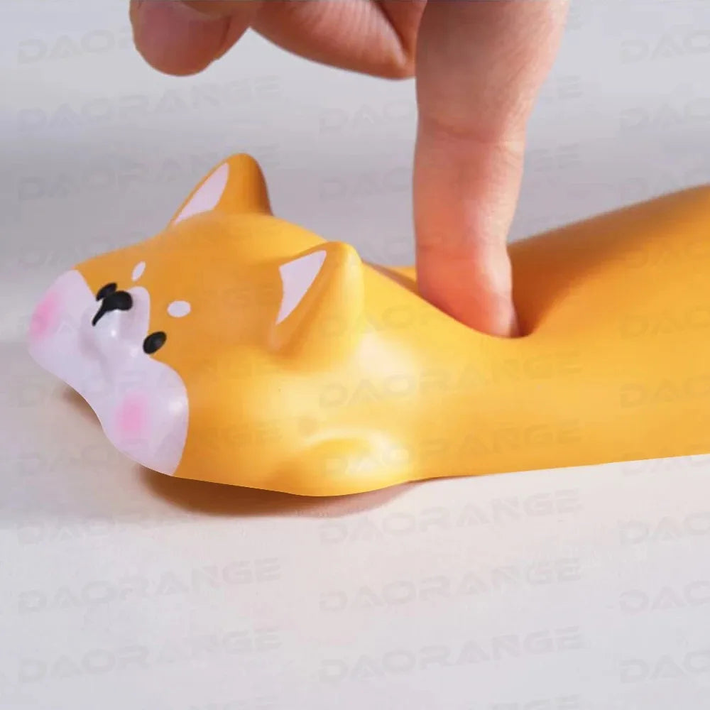 So cute Wrist Mouse Pad Wrist Guard Mouse Pad Office Desk Learning Pad Soft And Comfortable Memory Cotton Rebound Desktop Mat ﻿