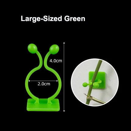 Invisible Wall Rattan Clamp Plant Climbing Wall Self-Adhesive Fixator Self-Adhesive Hook Plant Bracket Sticky Hook Plant Support