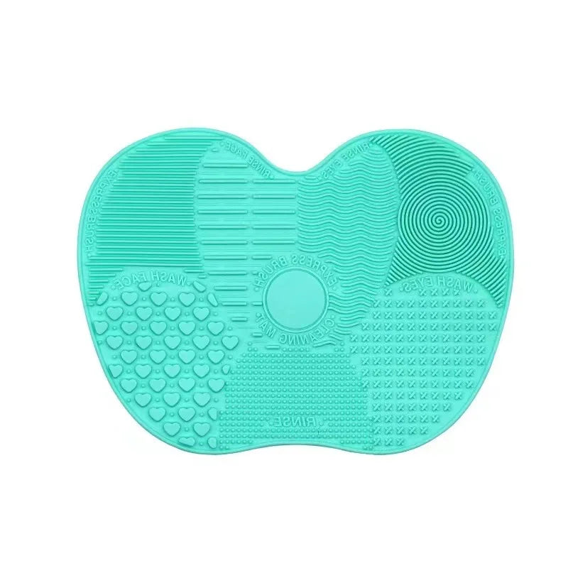 Silicone Brush Cleaner Cosmetic Make Up Washing Brush Gel Cleaning Mat Foundation Makeup Brush Cleaner Pad Scrubber Board