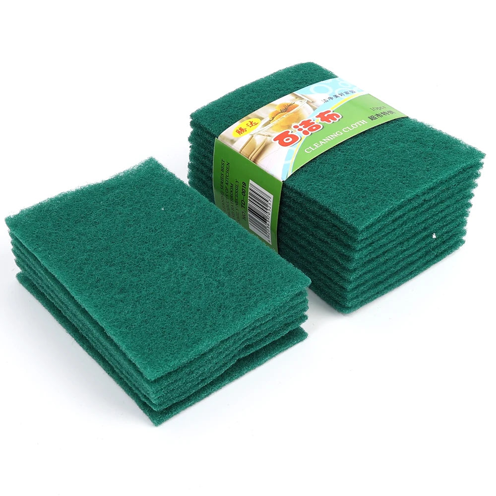 5/10Pcs Cleaning Wipe Pad Reusable Kitchen Cleaning Cloth Towels Soft Non-stick Oil Dishcloth Household Kitchen Rag Clean Tools