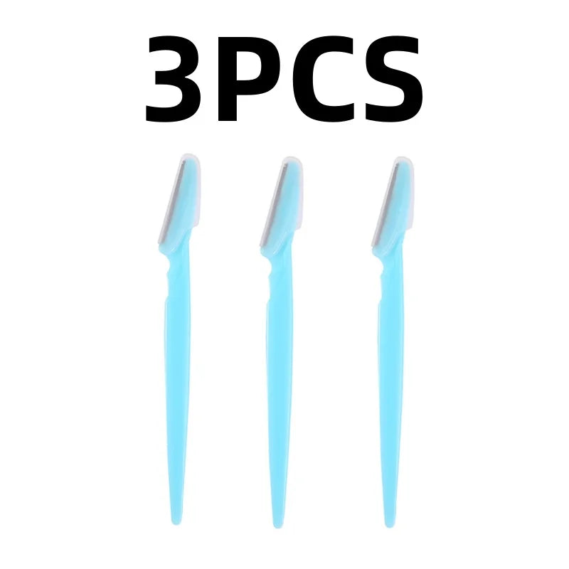 Eyebrow Trimmer Blade Women Face Shaver Portable Eye Brow Epilation Hair Removal Cutters Safety Knife Makeup Scraper