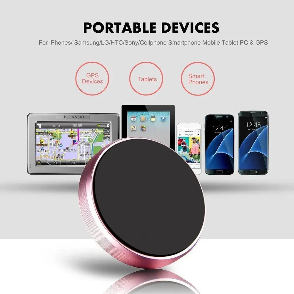 Magnetic Car Phone Holder Universal Car Phone Stand For iPhone Samsung Dashboard Wall Mounted Car Magnet Sticker