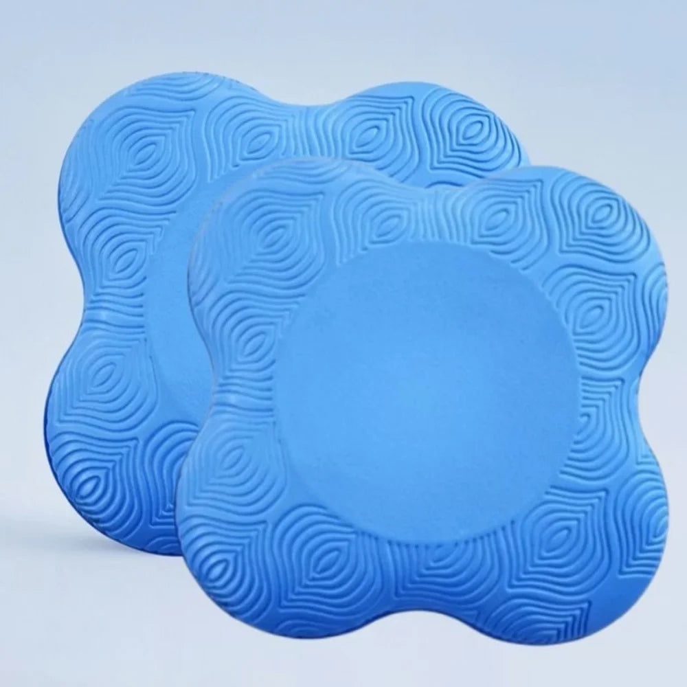 2pcs Waterproof Thickened Yoga Knee Mat Soft TPE Shock Absorption Support Mat Durable Portable Elbow Cushion Yoga Accessories