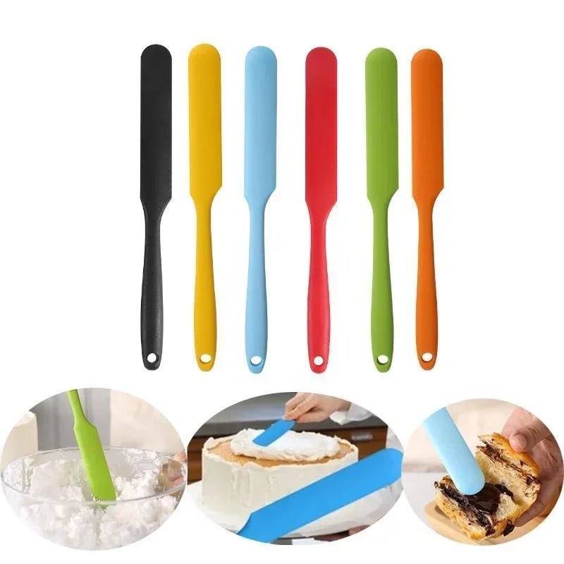 Silicone Spatula Heat Resistant Cake Cream Butter Spatulas Mixing Batter Scraper Non-Stick Flexible Baking Cooking Tool
