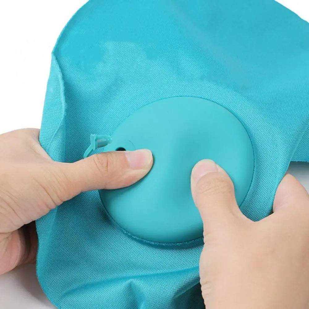 U-Shape Inflatable Neck Pillow Automatic Inflatable Super Light Cervical Pillow Head Rest Press to inflate Travel Pillows