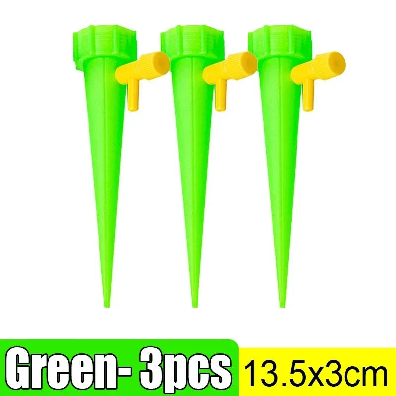 Automatic Watering Drip Kits Self Watering Spike For Flower Plants Adjustable Auto Water Dripper Device Garden Supplies