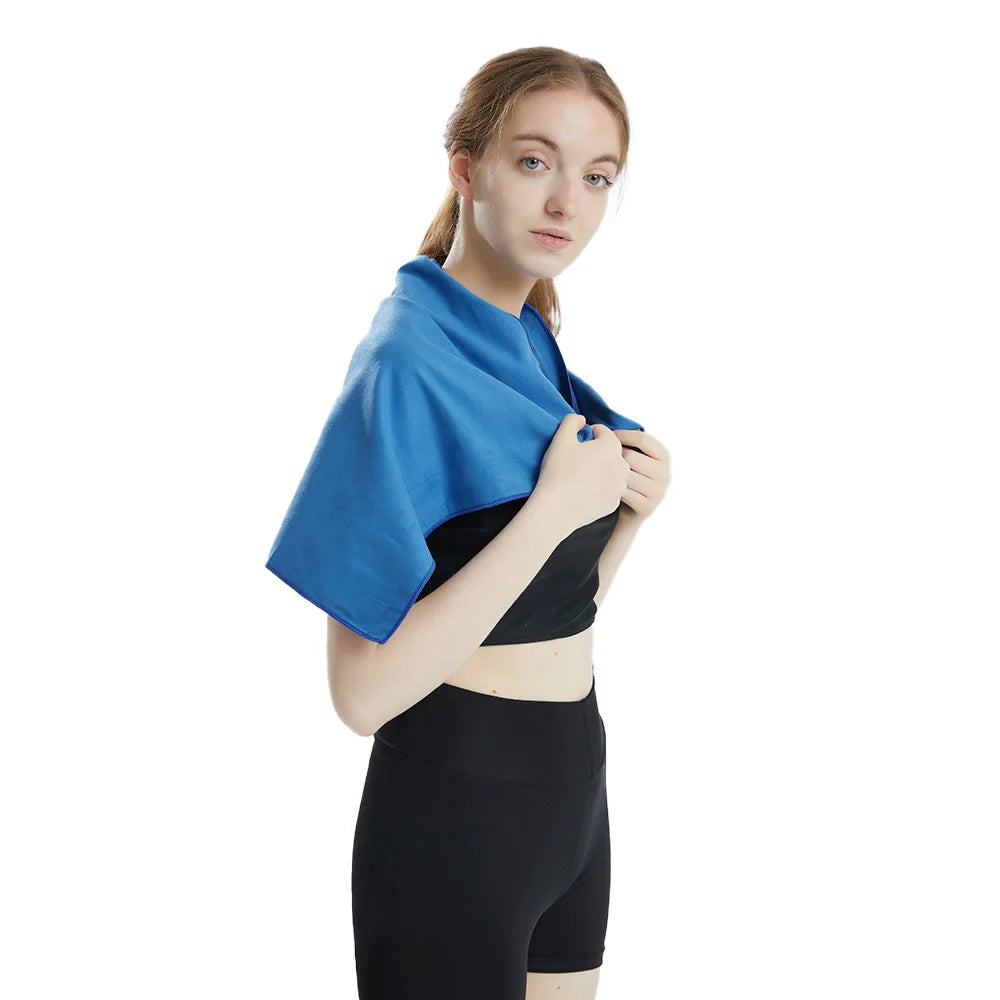 Microfiber Towel Quick Dry Towel Travel Towel Sports Towel Beach Towel Sandproof Soft Light Towel For Swim, Yoga, Gym
