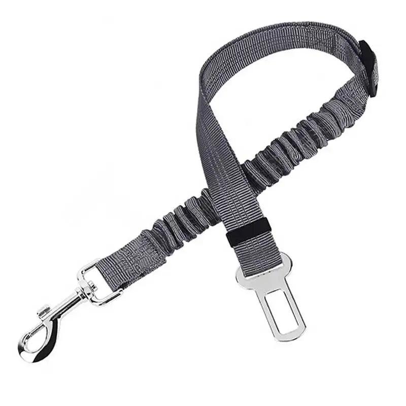 Adjustable Pet Dog Car Seat Belt Pet Seat Vehicle Dog Harness Lead Clip Safety Lever Traction Dog Collars Dog Accessories