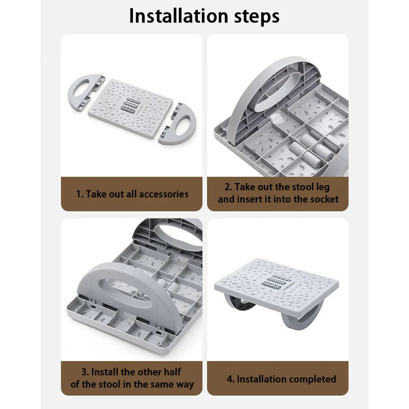 Portability with Massage Rollers Foot Rest 180 Degree Swing Ergonomic Foot Stool Under Desk Footrest for Home Office Work