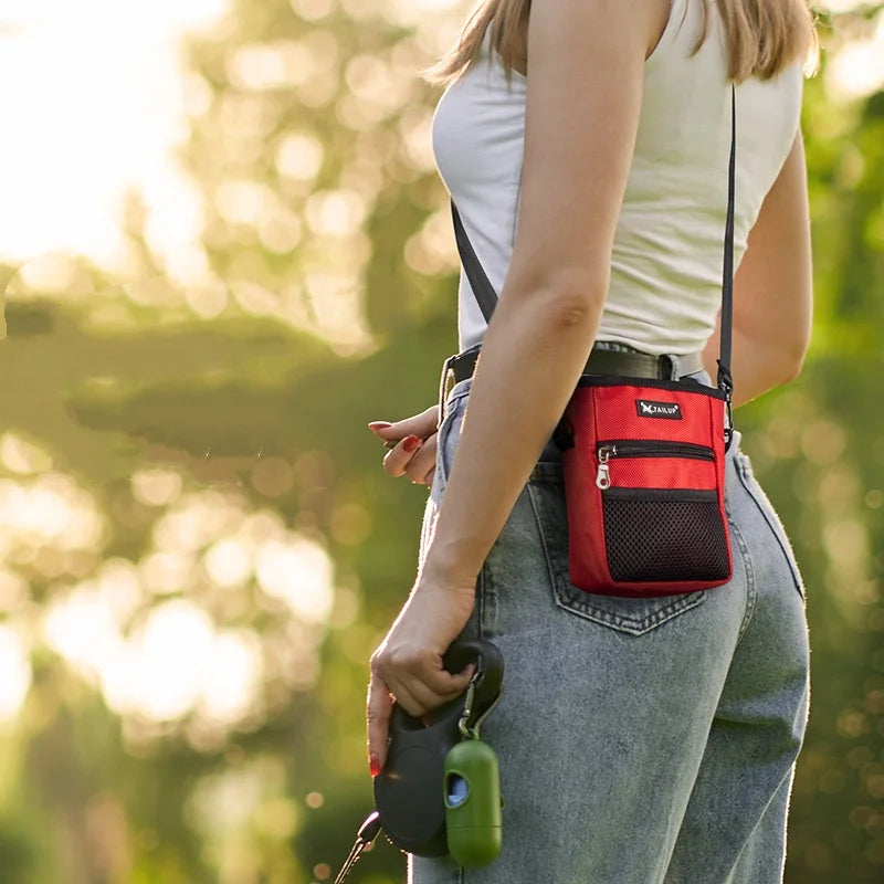 Mini Waist Bag Pet Dog Puppy Training Treat Snack Bait Pet Feed Obedience Agility Pouch Food Bag Pocket Snack Reward Waist Bag