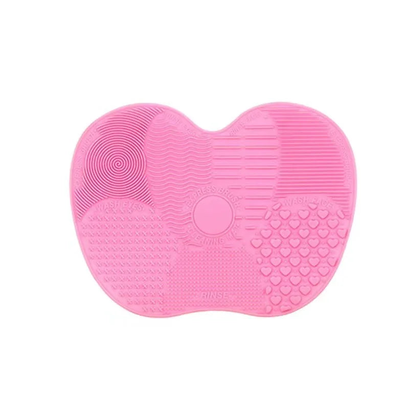 Silicone Brush Cleaner Cosmetic Make Up Washing Brush Gel Cleaning Mat Foundation Makeup Brush Cleaner Pad Scrubber Board