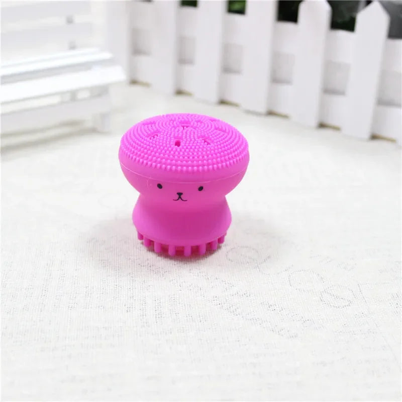 Exfoliator Tool Silicone Face Cleansing Brush Facial Deep Pore Skin Care Scrub Cleanser Tool New Mini Beauty Soft Deep Cleaning
