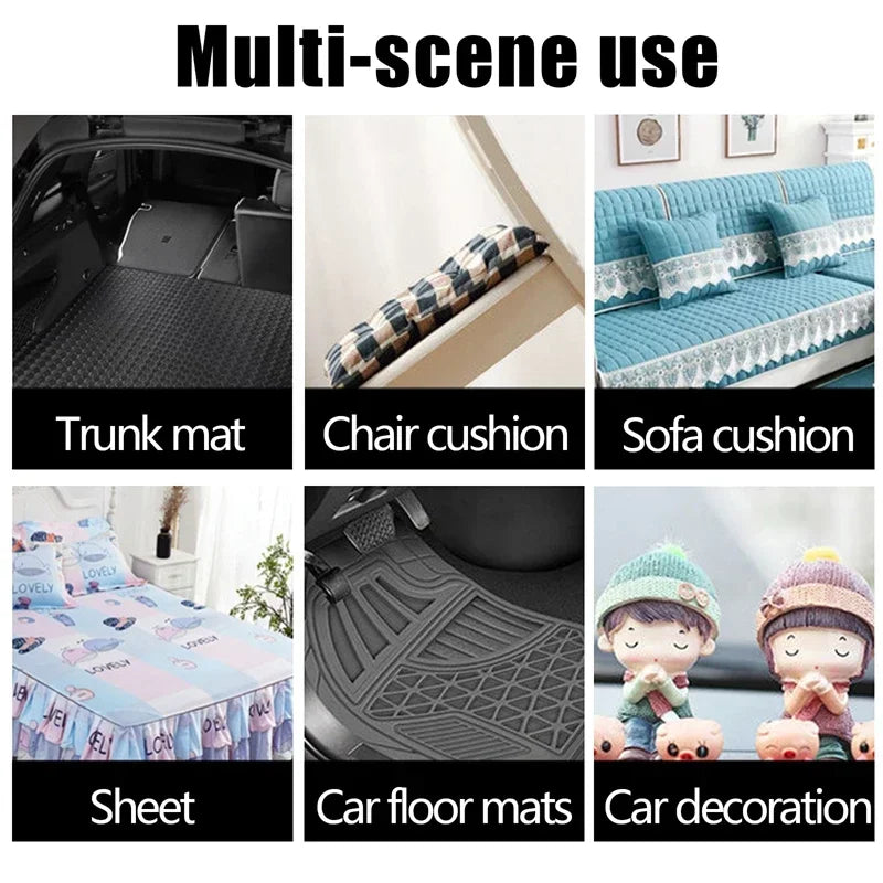 20PCS Strong Carpet Fixing Stickers Double Faced High Adhesive Car Fixed Patches Home Floor Foot Mats Anti Skid Grip Tapes