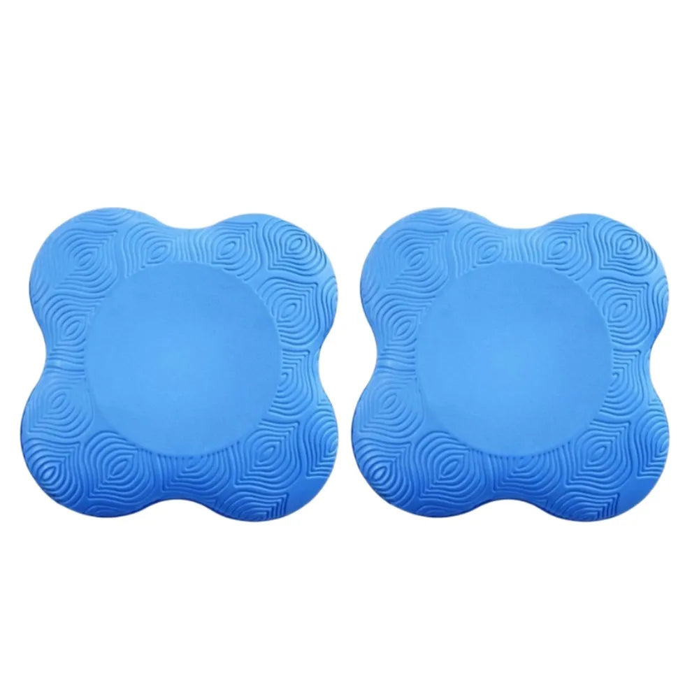 2pcs Waterproof Thickened Yoga Knee Mat Soft TPE Shock Absorption Support Mat Durable Portable Elbow Cushion Yoga Accessories