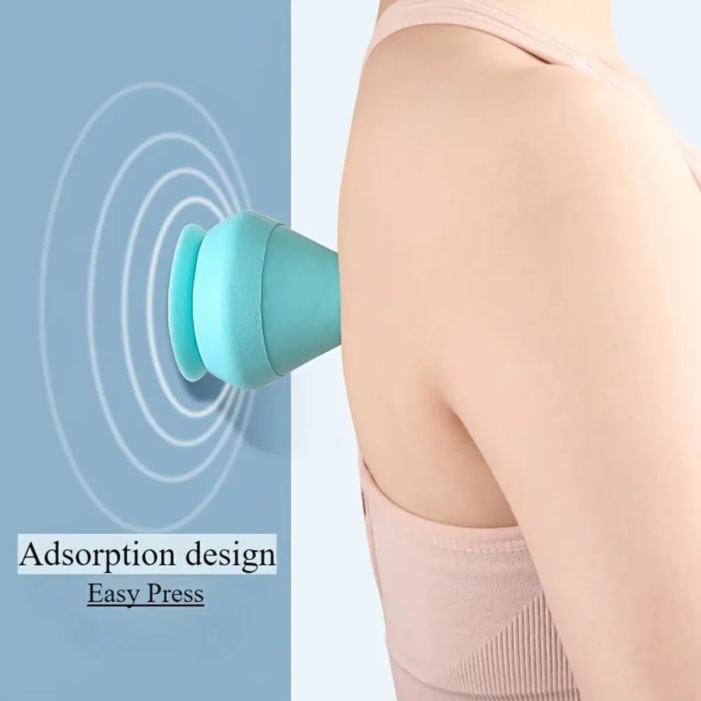 Adsorption Fascia Ball, Massage Cone, Shoulder and Neck, Psoas Muscle Release Tool Neck Whole Body Meridian Points Yoga Ball
