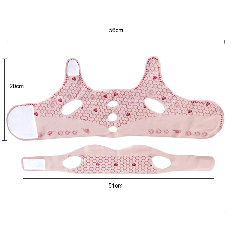 Face Lift Belt Face Strap Forehead Lift Band Comfort Pressure Forehead Bandage Chin Up Face Lifting Vshaped Band Beauty Tool