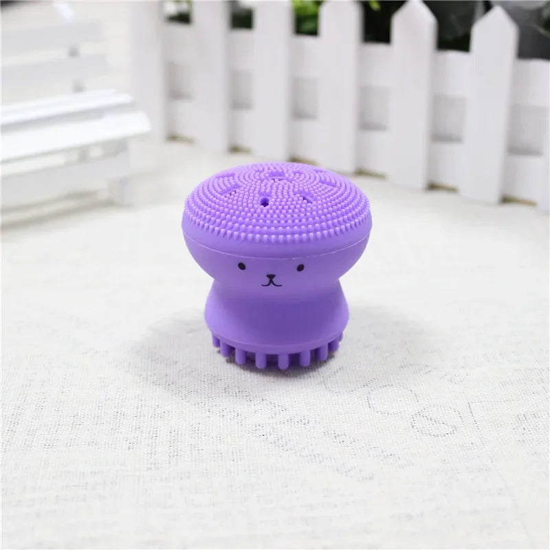 Exfoliator Tool Silicone Face Cleansing Brush Facial Deep Pore Skin Care Scrub Cleanser Tool New Mini Beauty Soft Deep Cleaning