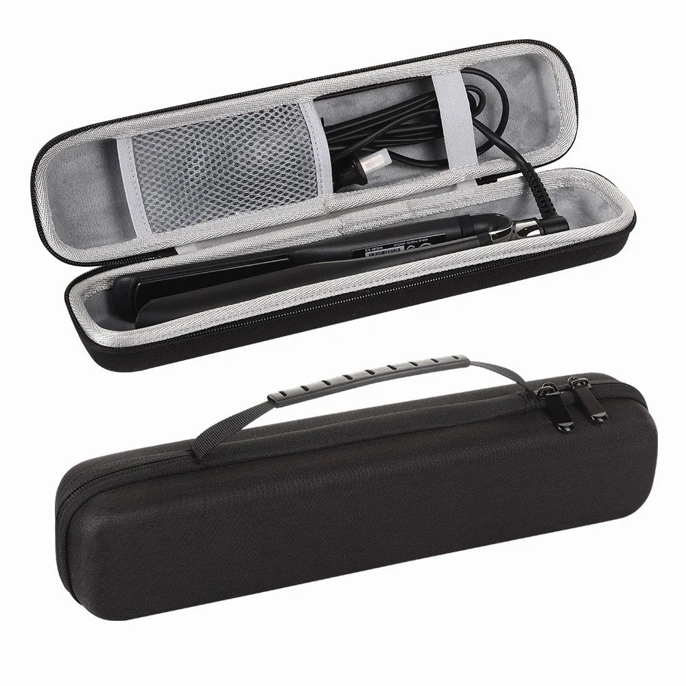 Curling Iron Travel Case Hard Carry Bag Straightener Curling Irons Styler Handle EVA Flat Cases Vacation Styling Accessories
