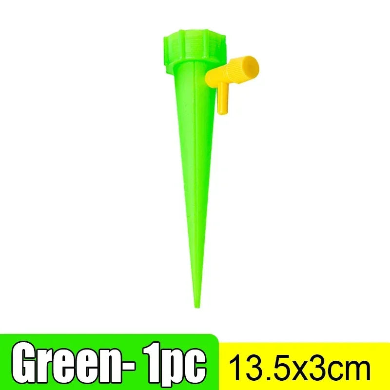 Automatic Watering Drip Kits Self Watering Spike For Flower Plants Adjustable Auto Water Dripper Device Garden Supplies
