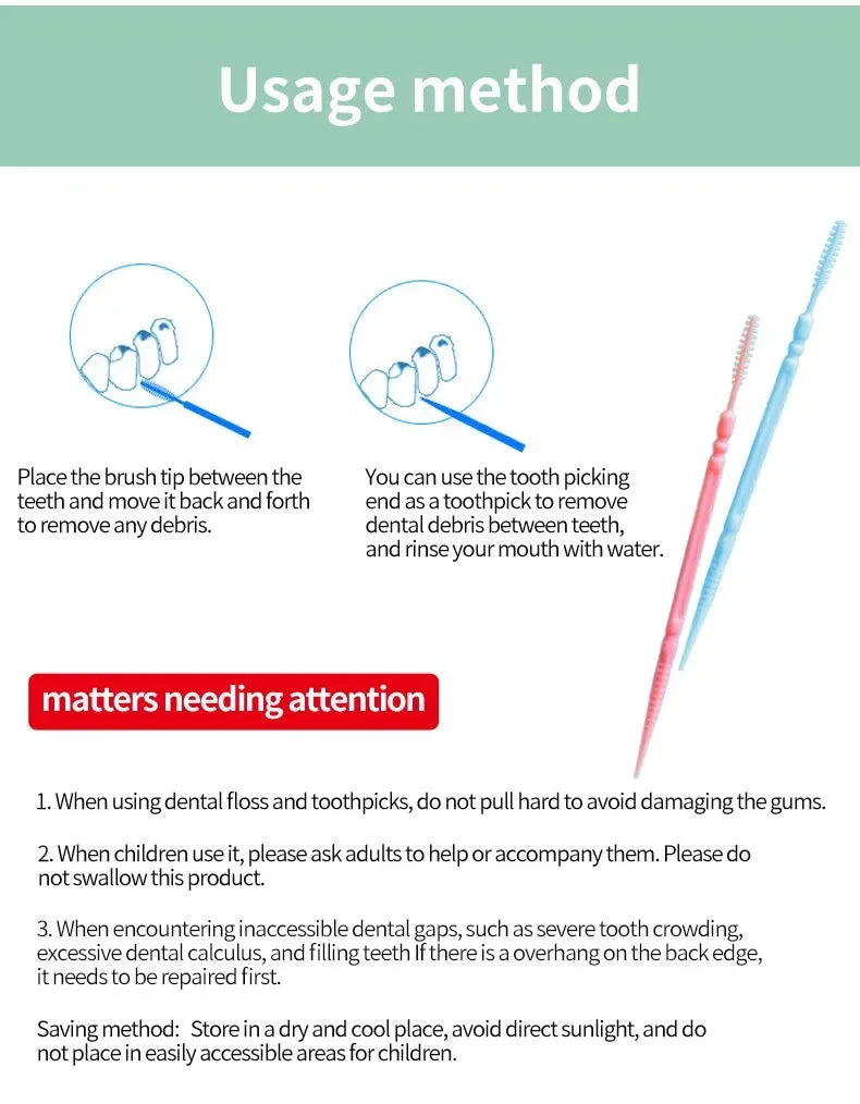 Portable ultra-fine toothpicks, disposable family box, double-head high-end personalized creative fruit sticks