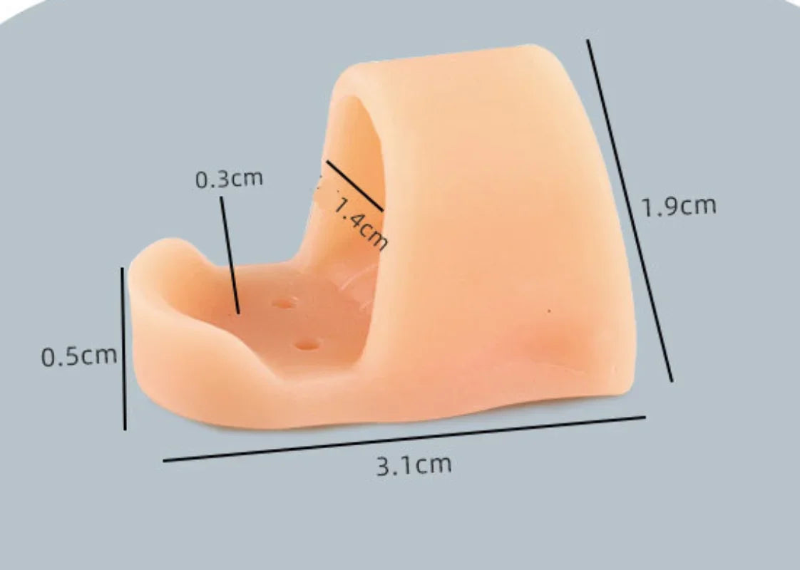 2Pcs Hammer Toe Corrector Hammertoe Straightener for Curled Crooked Bent Claw Toes Stop Toe Overlap and Rubbing Foot Care Tool
