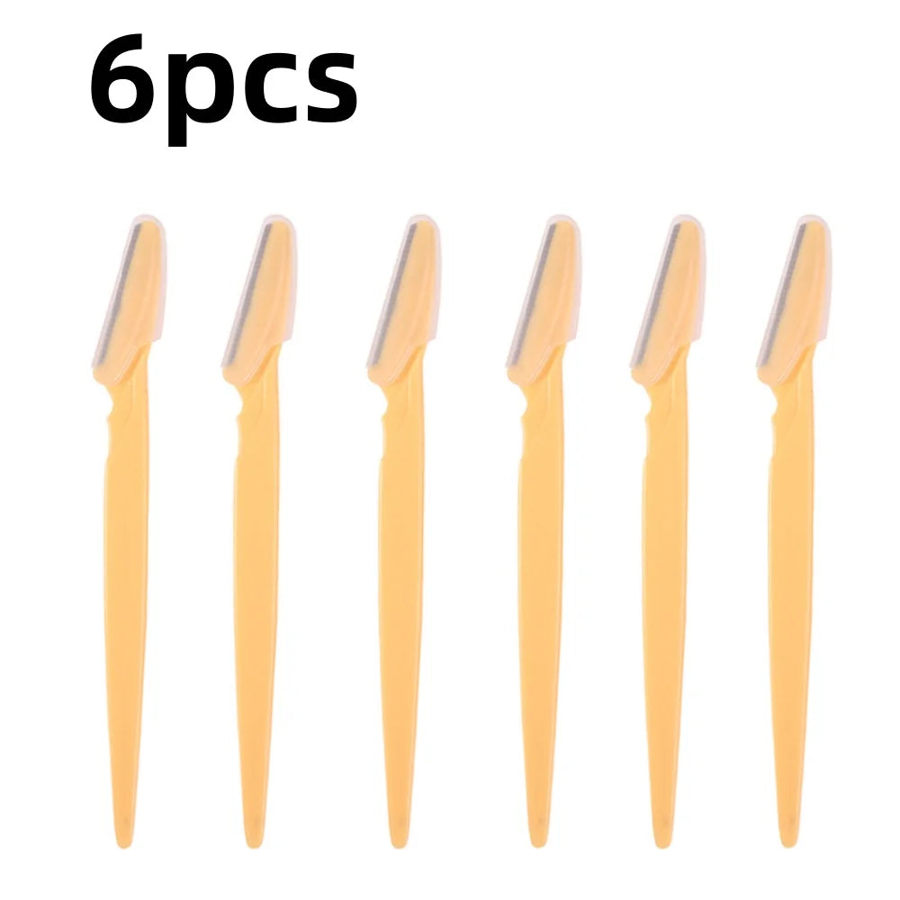 Eyebrow Trimmer Blade Women Face Shaver Portable Eye Brow Epilation Hair Removal Cutters Safety Knife Makeup Scraper