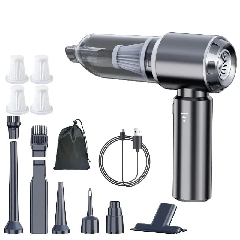 Car Vacuum Cleaner High Power Portable Handheld Wireless Brushless Motor Cleaning Machine Powerful Air Duster for Home Appliance