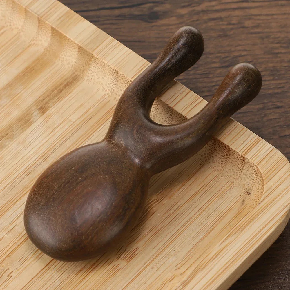 Wooden Gua Sha Facial Tools  Head Massager Sandalwood Wood Massage Tool for Eye Face Nose  Wood Therapy Massage Acupressur Tools