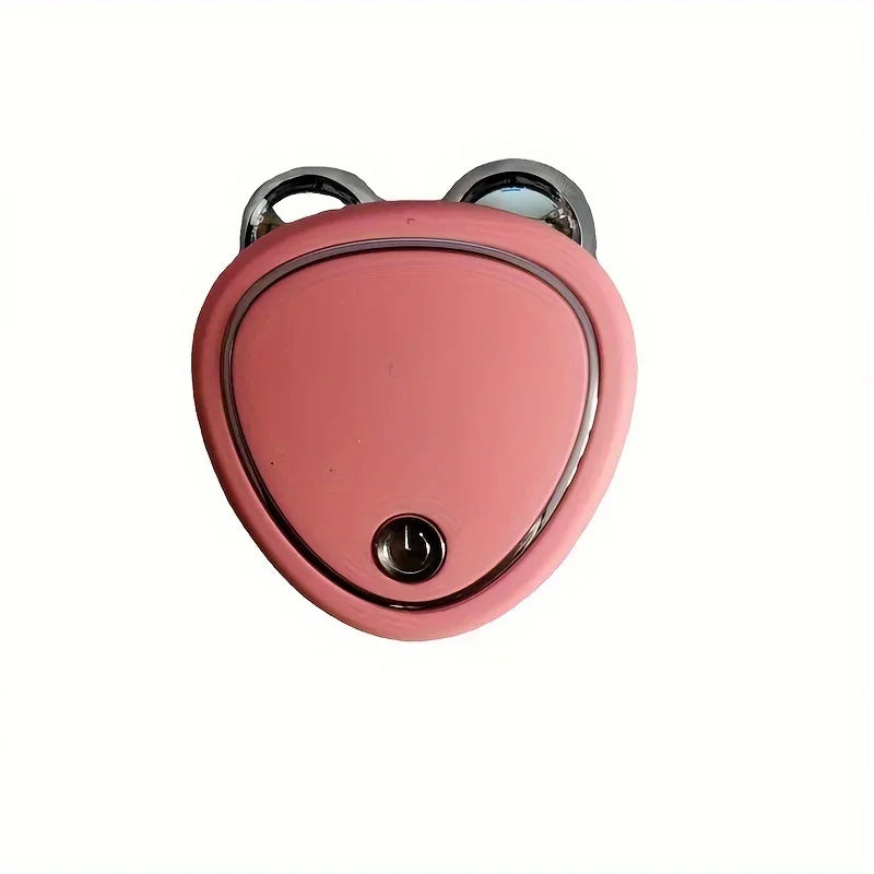 Mini Micro-Electric Facial Beauty Instrument Portable Dual-Head Massage Skin Care Thin Chin V Face Firming Face Massager