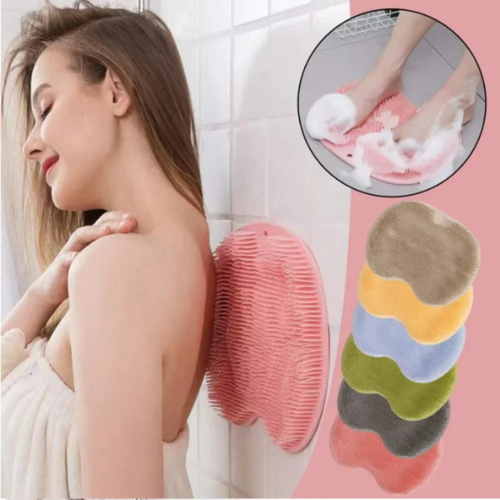 Anti-slip Shower Foot Scrub Massager - Anti-slip, Easy To Clean, Enhanced Exfoliation and Relaxation Bathroom Massage Pad