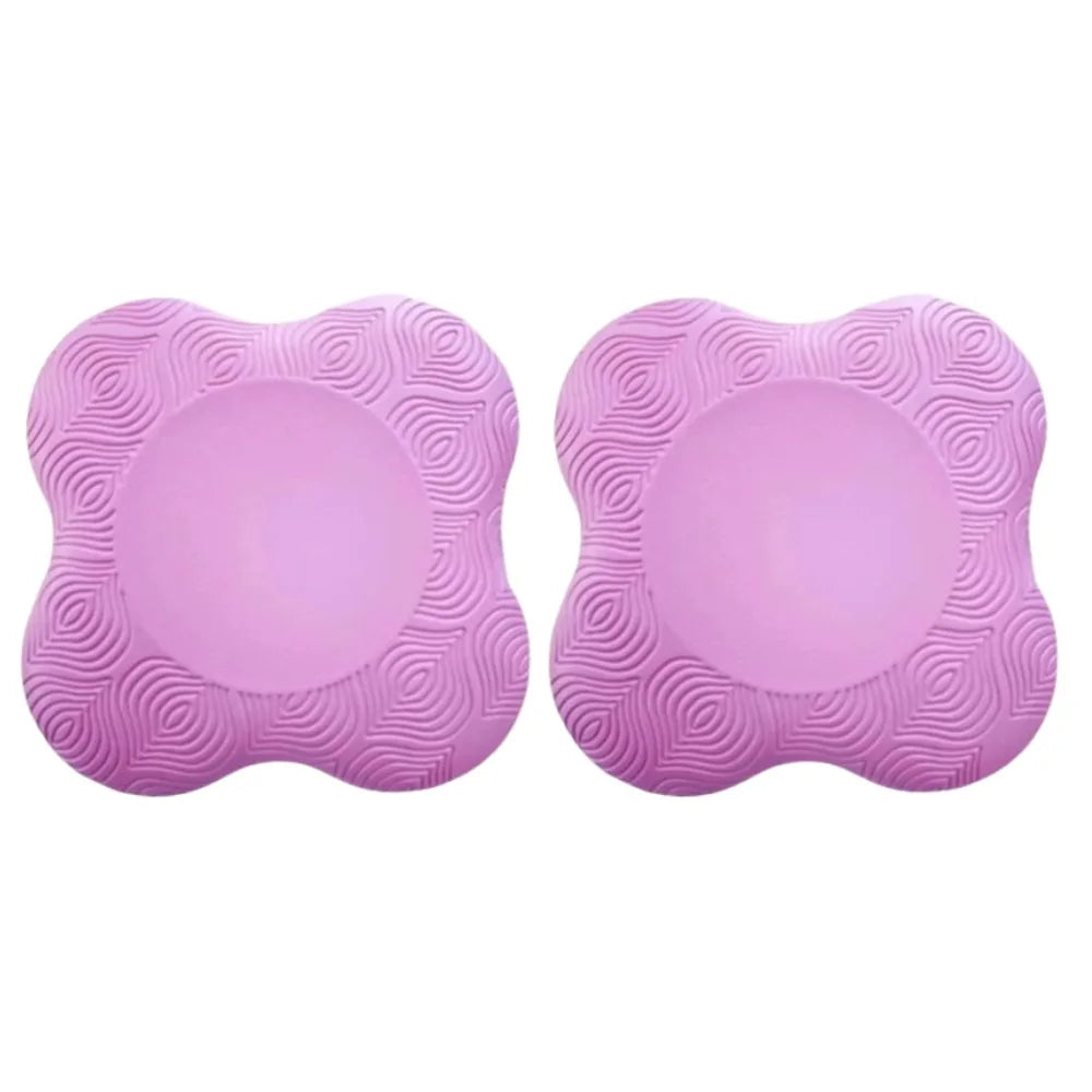 2pcs Waterproof Thickened Yoga Knee Mat Soft TPE Shock Absorption Support Mat Durable Portable Elbow Cushion Yoga Accessories