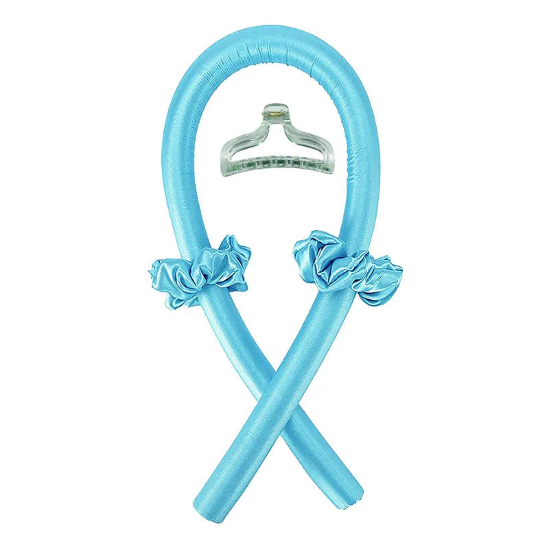 Heatless Curling Rod Headband Silk Curls Ribbon Hair Rollers Sleeping Soft Headband Lazy Hair Curlers Hair Styling Tools