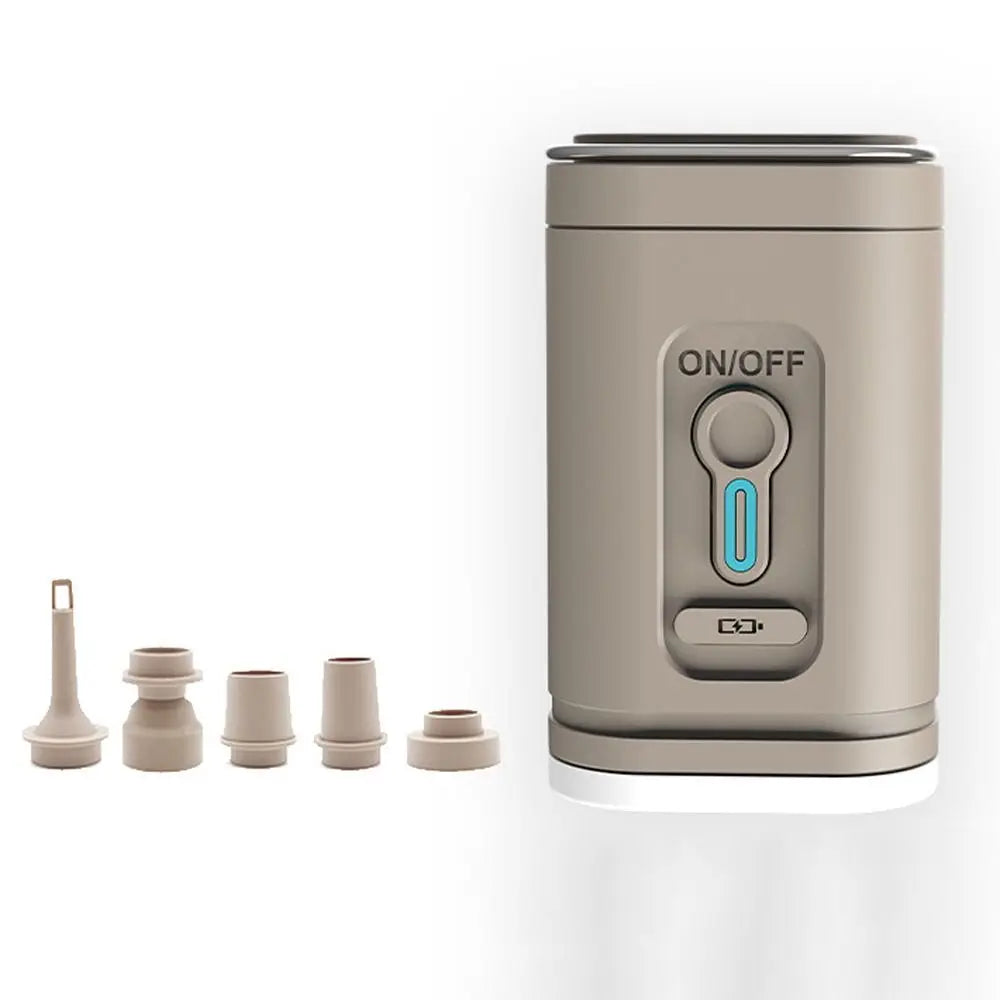 3 in 1 Electric Air Pump Wireless Multiple Function Deflator Pumps Portable Long-lasting Life Wireless Inflation Pump Backpack