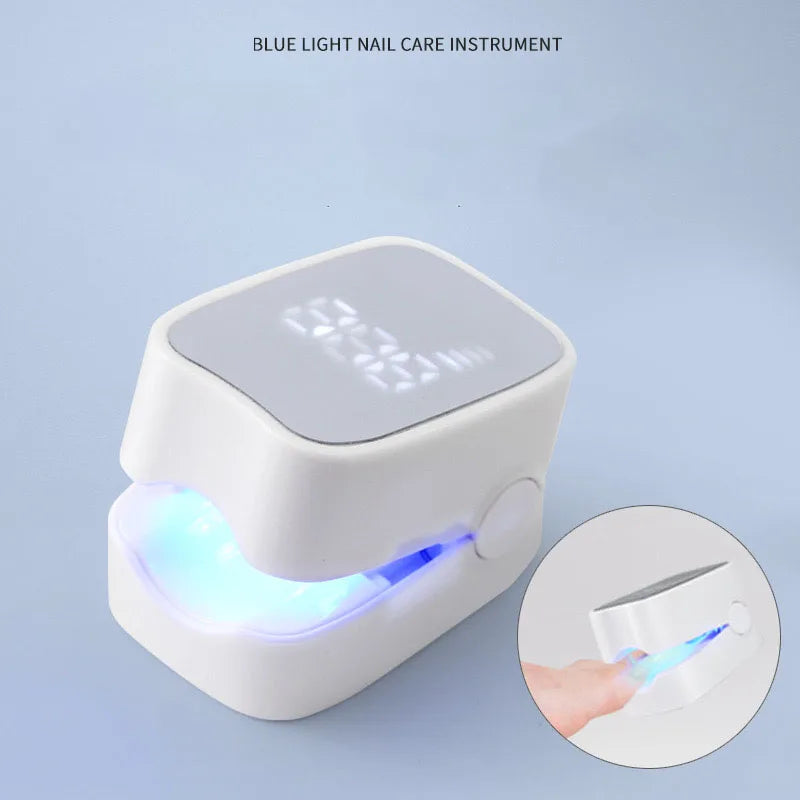 Rechargeable UV nail phototherapy instrument onychomycosis auxiliary tool UV nail phototherapy lamp cleaning lamp fungus lamp