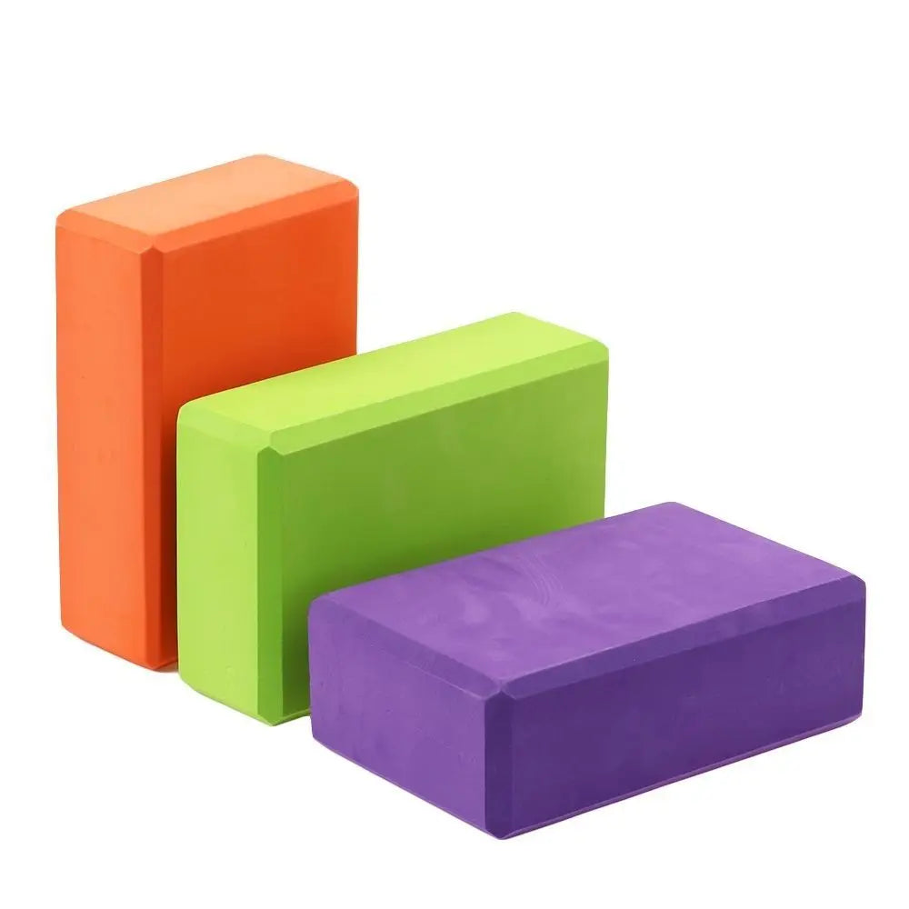 Durable Sports Stretching EVA Exercise Pilates Yoga Block Brick Gym Foam Fitness Equipment
