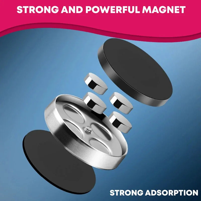 Magnetic Car Phone Holder Universal Car Phone Stand For iPhone Samsung Dashboard Wall Mounted Car Magnet Sticker