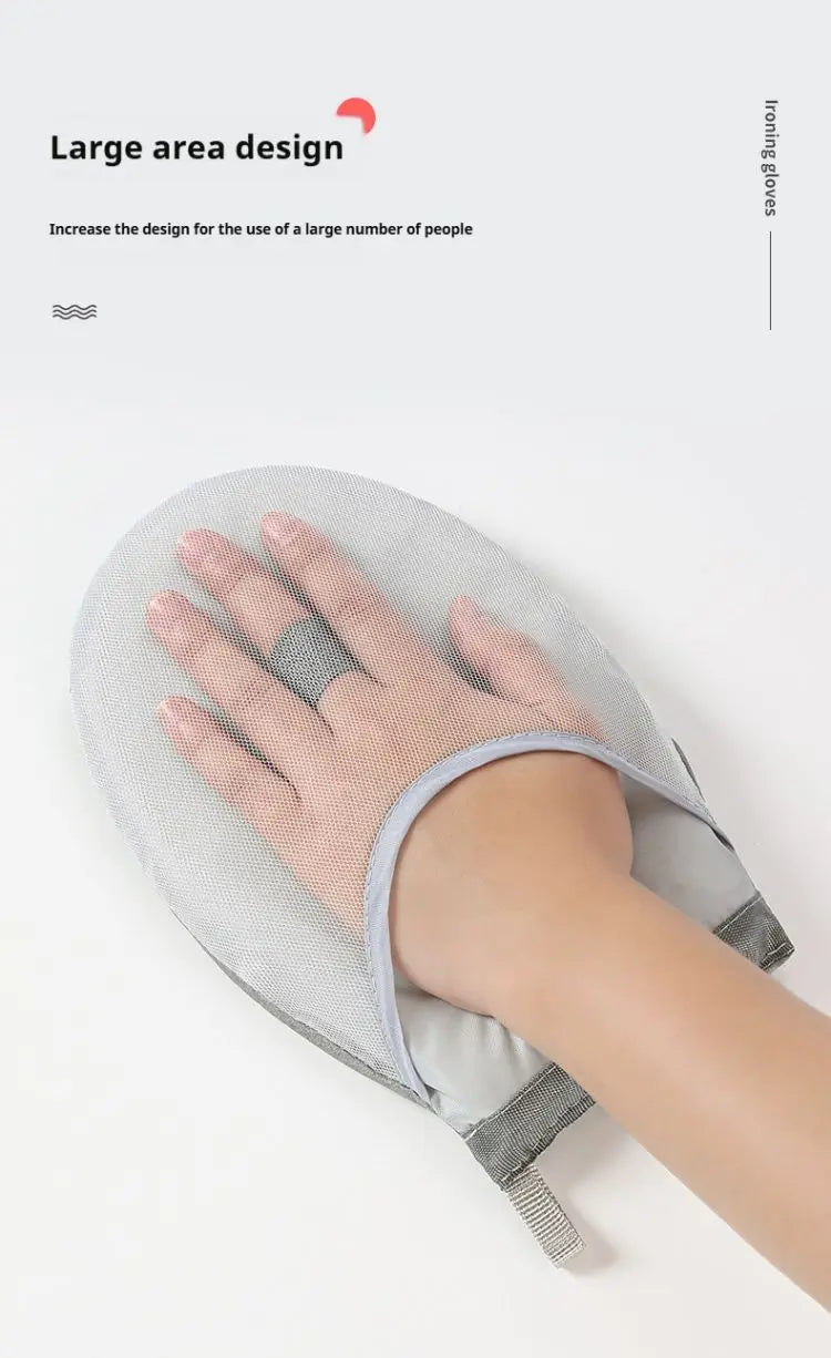 Handheld Mini Ironing Board Heat Resistant Clothes Garment Steamer Board Gloves Household Insulated Handheld Laundry Products