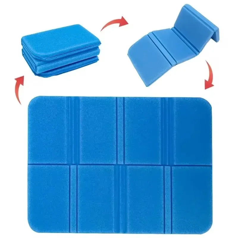 Beach Camping Mat XPE Outdoor Cushion Folding Foam Portable Picnic Mat Dirt Moisture-Prevent Folding Seat Cushion Camping Pad