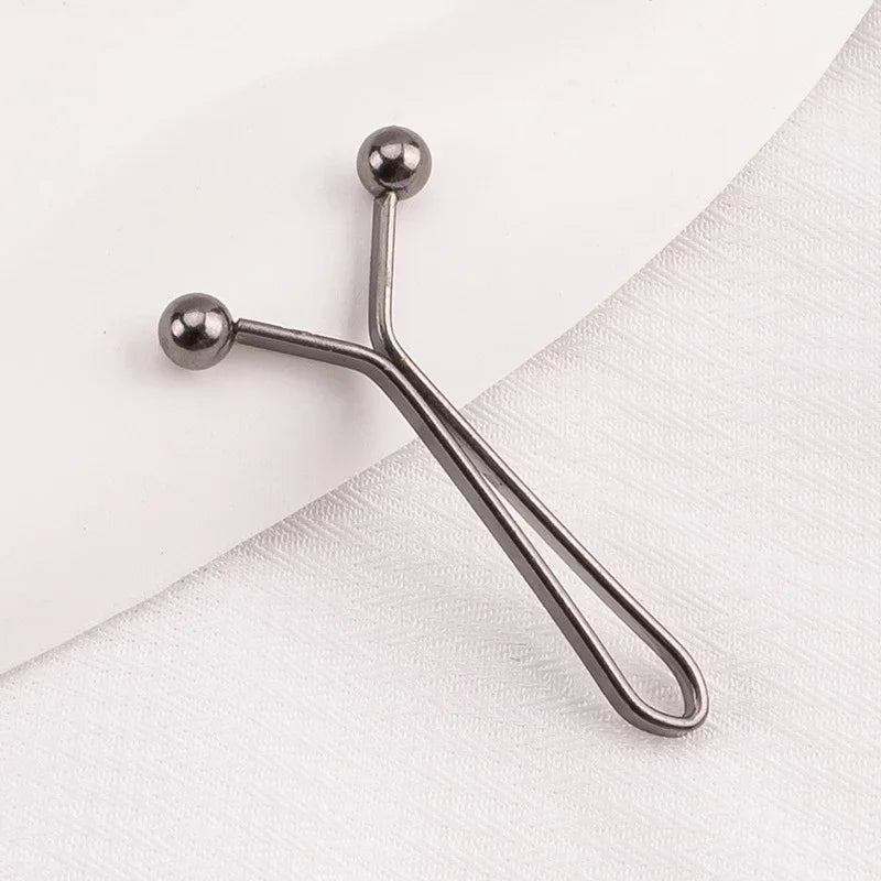4pcs invisible waist tightening metal clip, adjustable button clip, suitable for jeans and clothes, fashion accessories