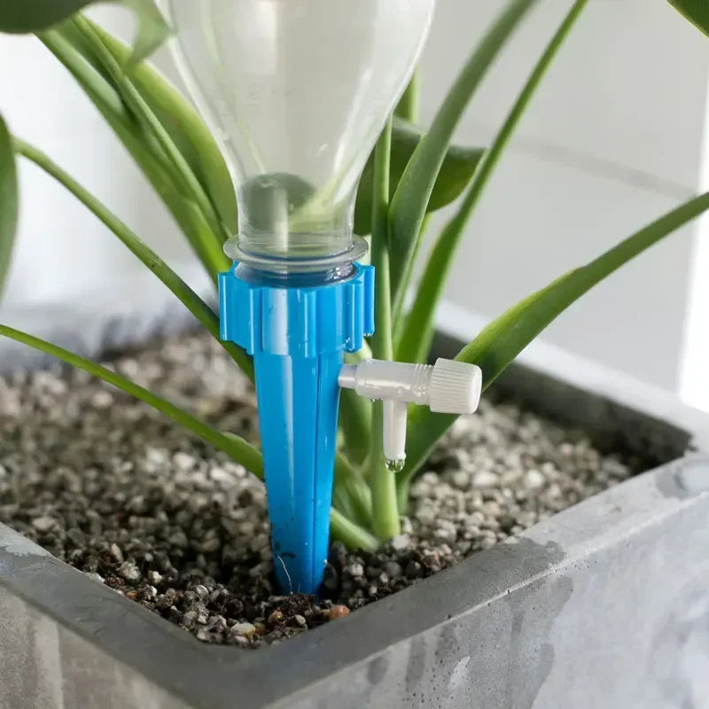 Automatic Watering Drip Kits Self Watering Spike For Flower Plants Adjustable Auto Water Dripper Device Garden Supplies