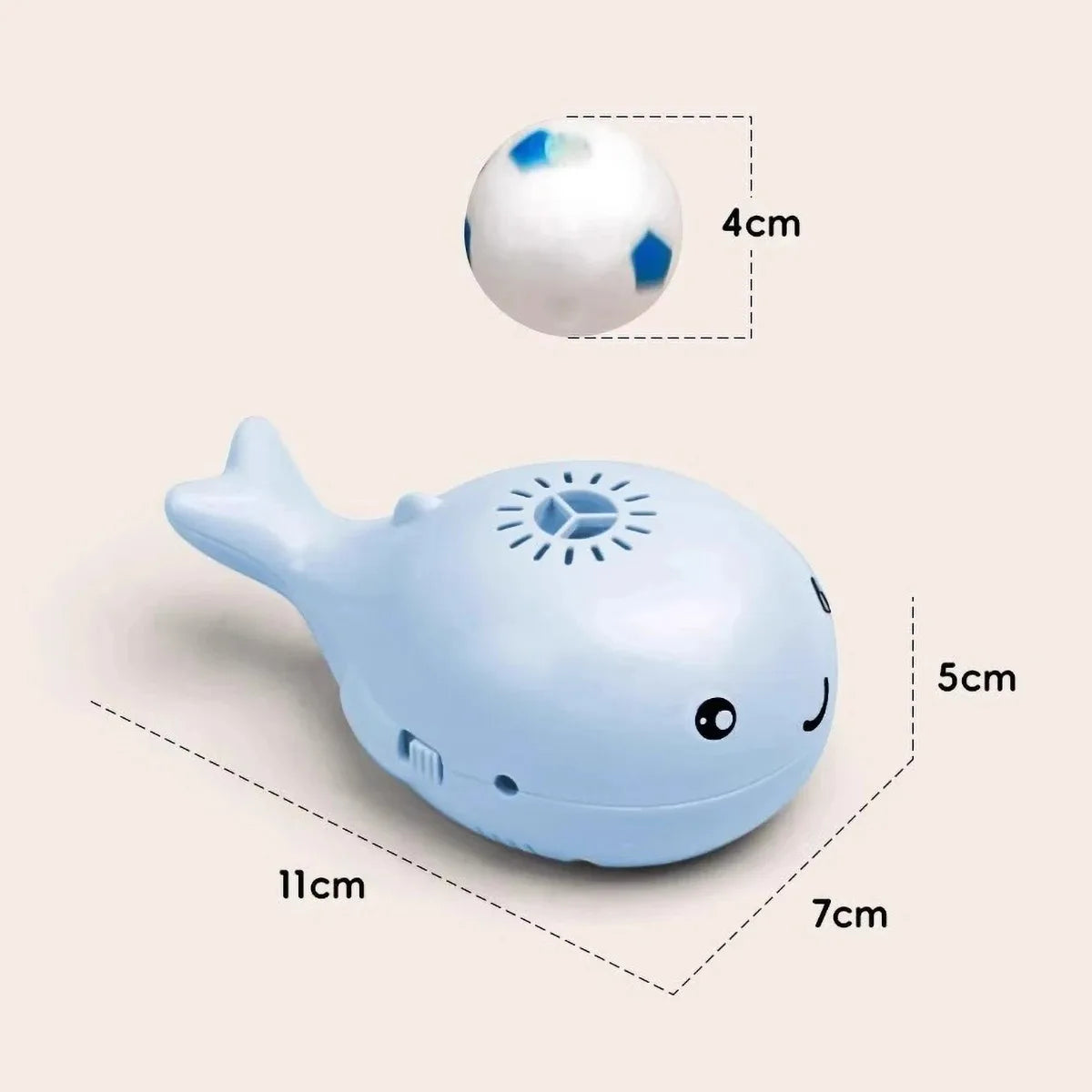 Cat Electric Toy Portable Floating Ball Cat Toys USB-powered Kitten Interactive Playing Ball Toys Cartoon Training Toy for Cat