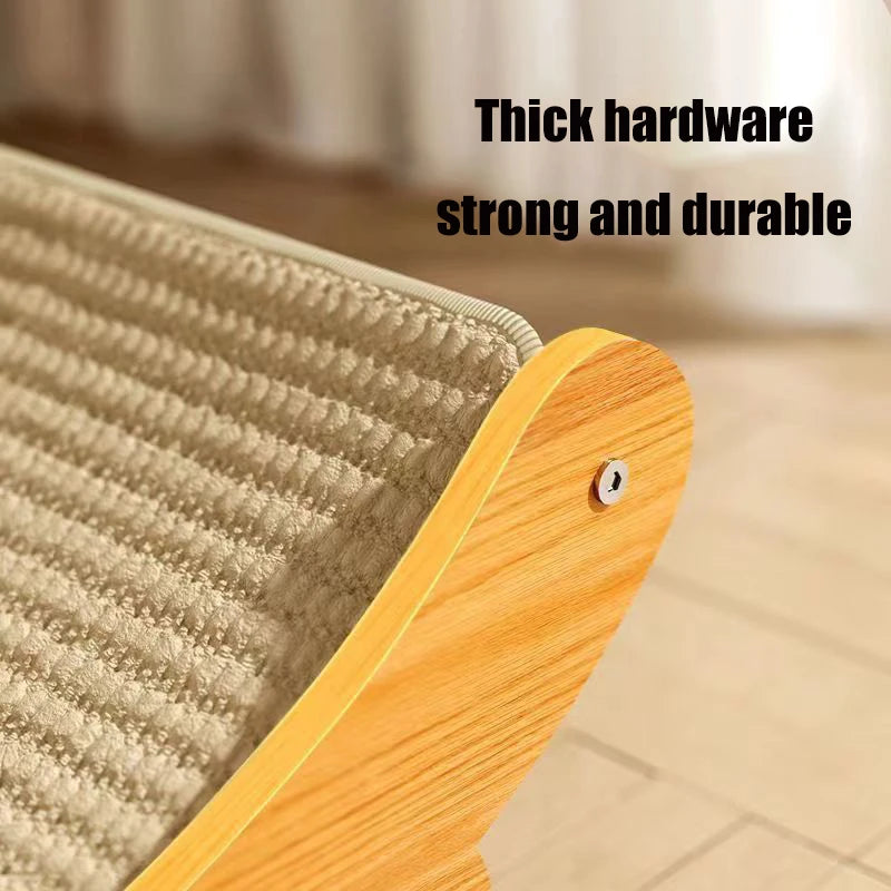Removable cat scratching board wear-resistant and hair-proof multifunctional cat bed suitable for cats to chew cat toys