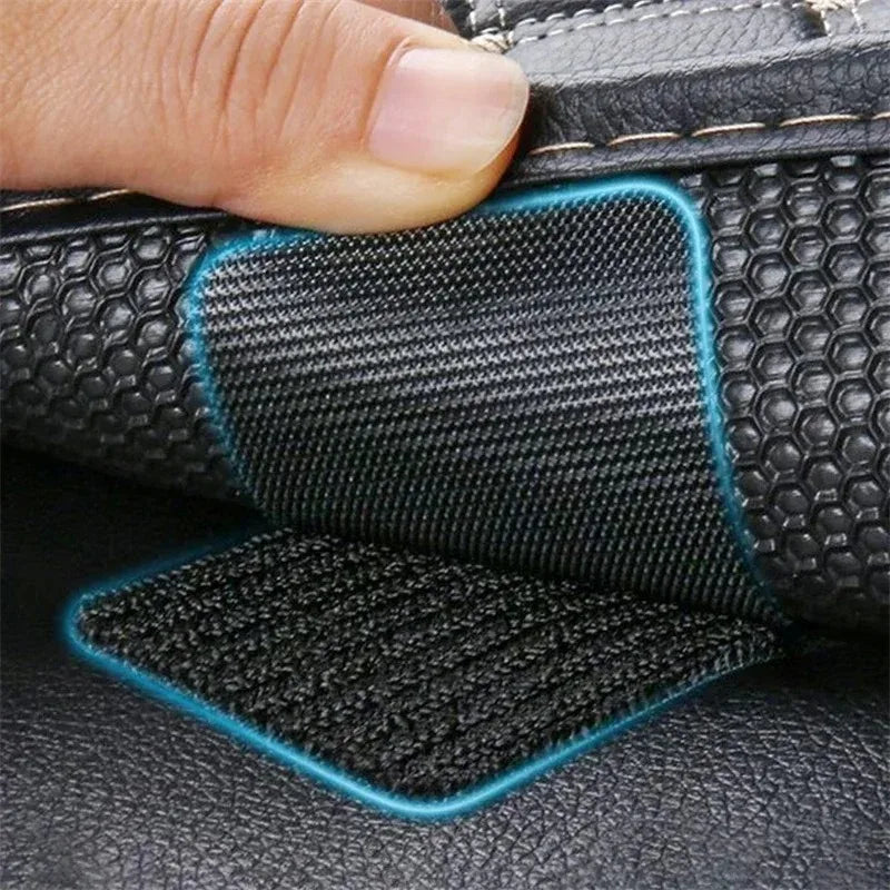 20PCS Strong Carpet Fixing Stickers Double Faced High Adhesive Car Fixed Patches Home Floor Foot Mats Anti Skid Grip Tapes