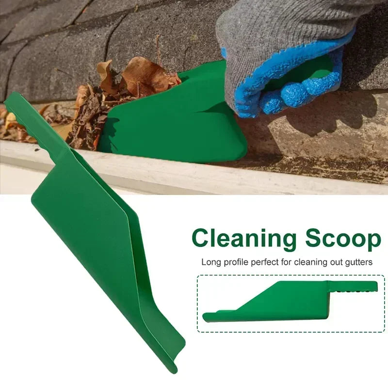 Plastic Gutter Getter Scoop Multi Use Dirt Debris Remove Leaf Cleaning Scoop Hand Scoop Gutter Cleaning Tool Garden Maintenance