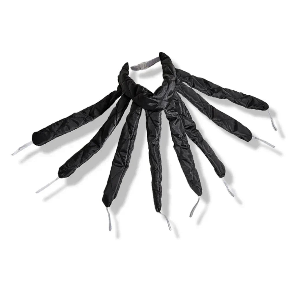 Octopus Curler Headband Nightcap Suitable for Long Hair Satin Non Thermal Curling Iron Adjustable Strap Styling Tools